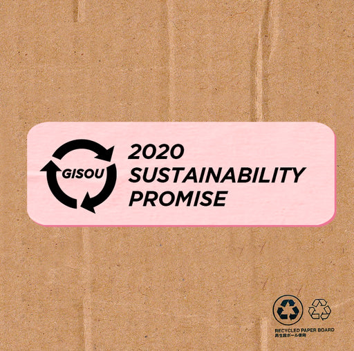 Gisou Sustainability Promise 2020