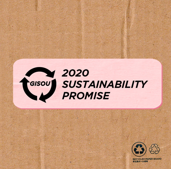 Gisou Sustainability Promise 2020