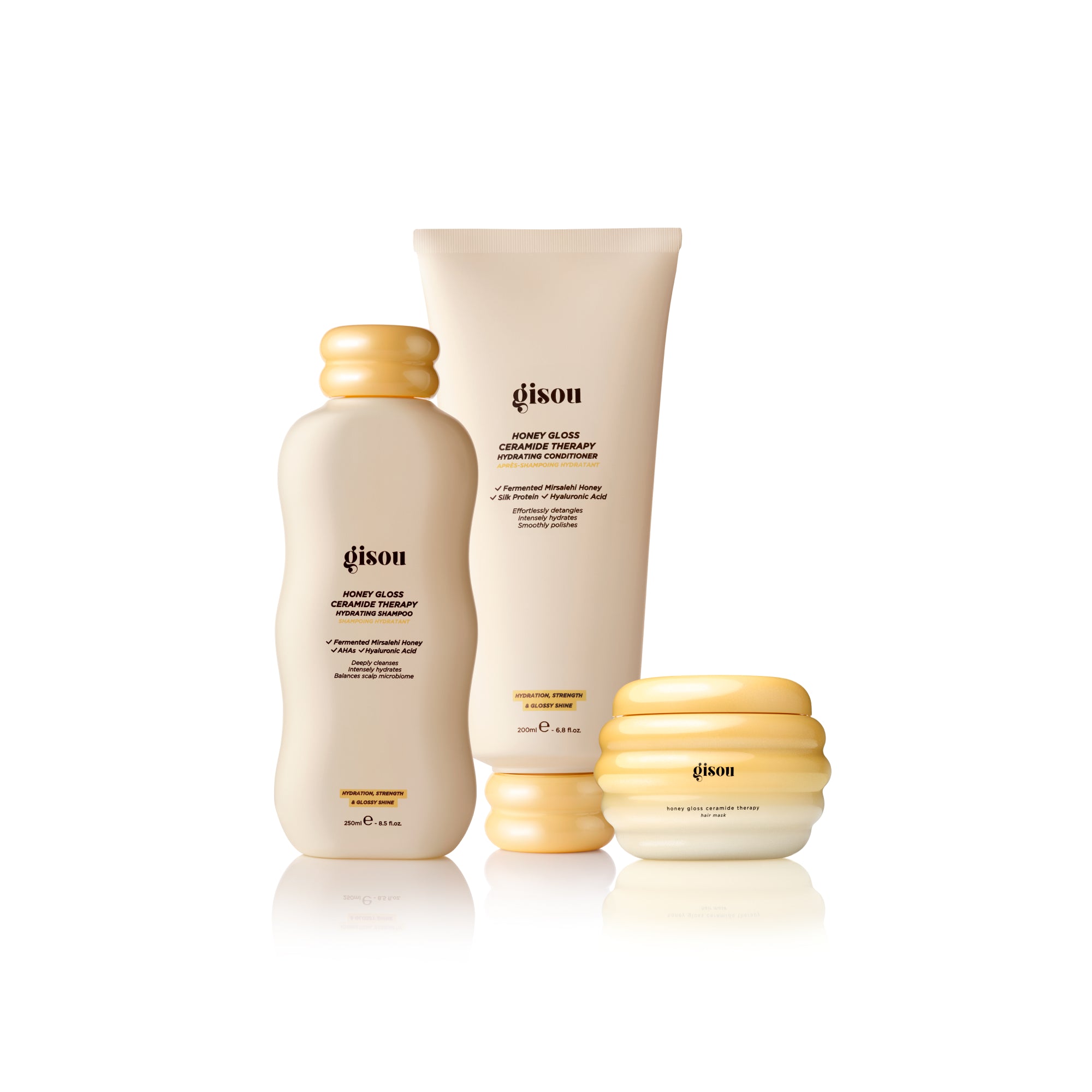 Honey Gloss Hair Wash Trio – Gisou EU