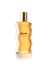 Gisou Honey Infused Body Oil Honey Gold (100ml) on a white background.
