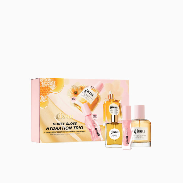トリートメント gisou HONEY GLOSS HYDRATION TRIO Honey Gloss Hydration Trio Set - Gisou | Sephora