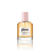Hair perfume bottle with light pink cap.