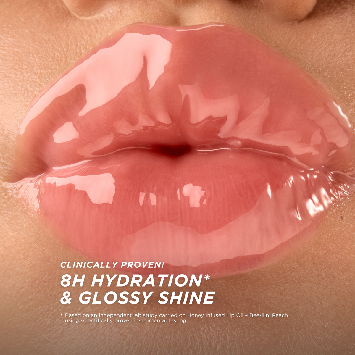 Honey Infused Lip Oil Pinks