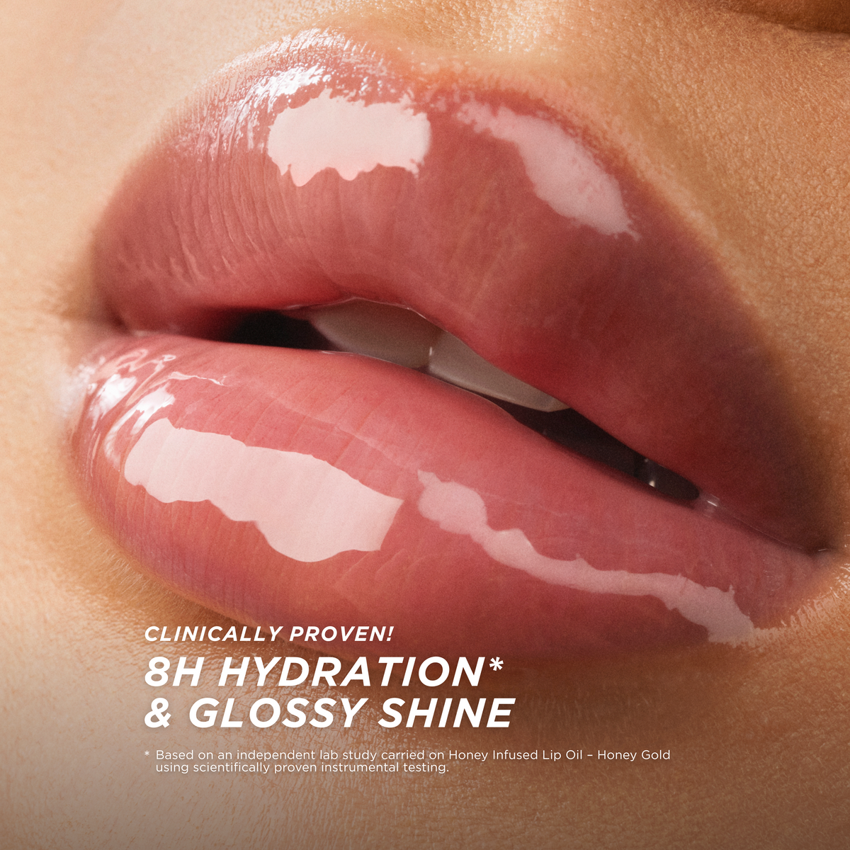 Honey Infused Lip Oil Nudes