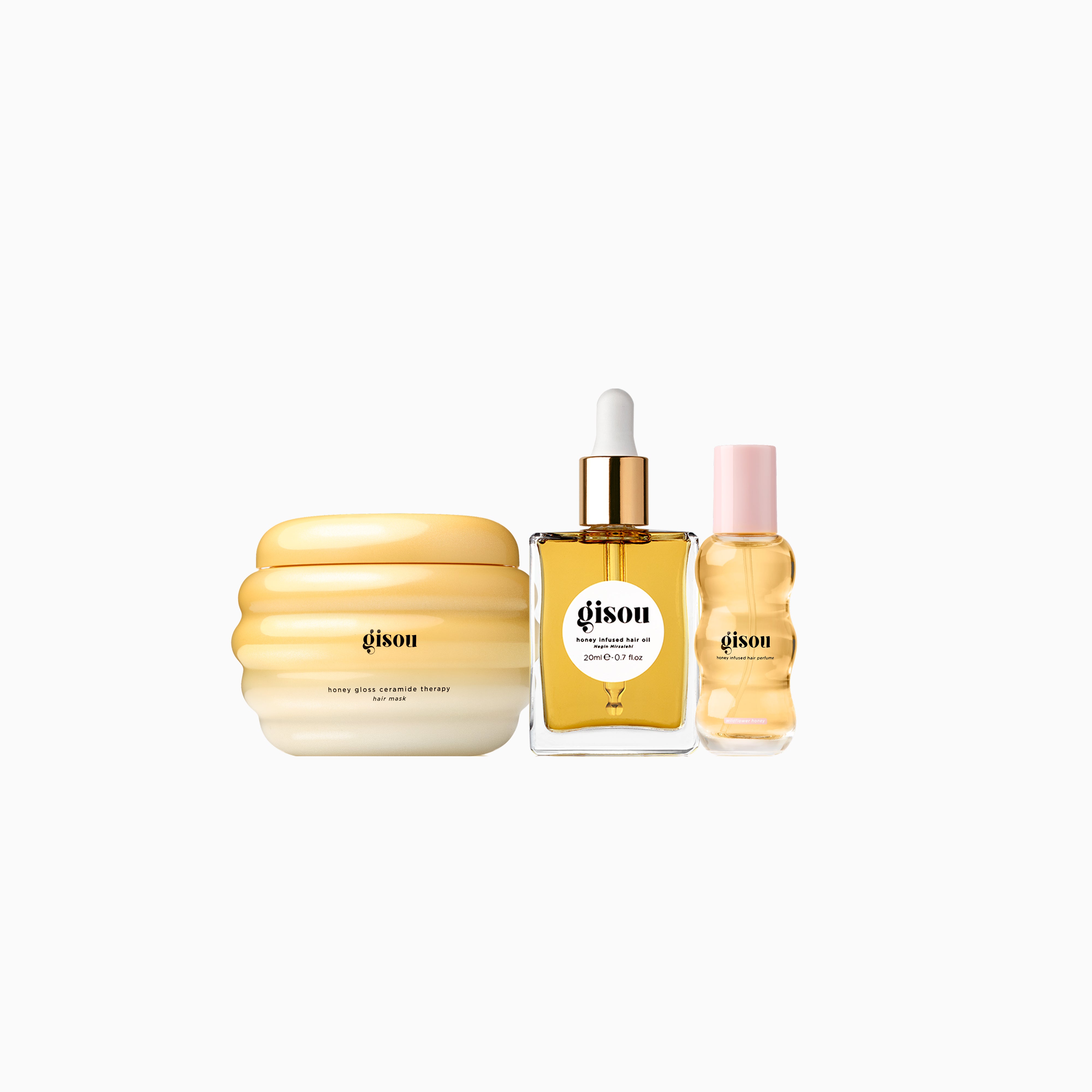 On-The-Go Honey Hair Trio – Gisou EU