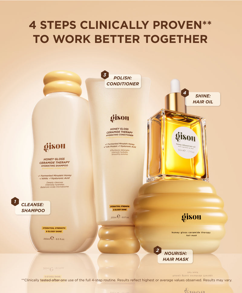 Honey Gloss Hair Routine – Gisou EU