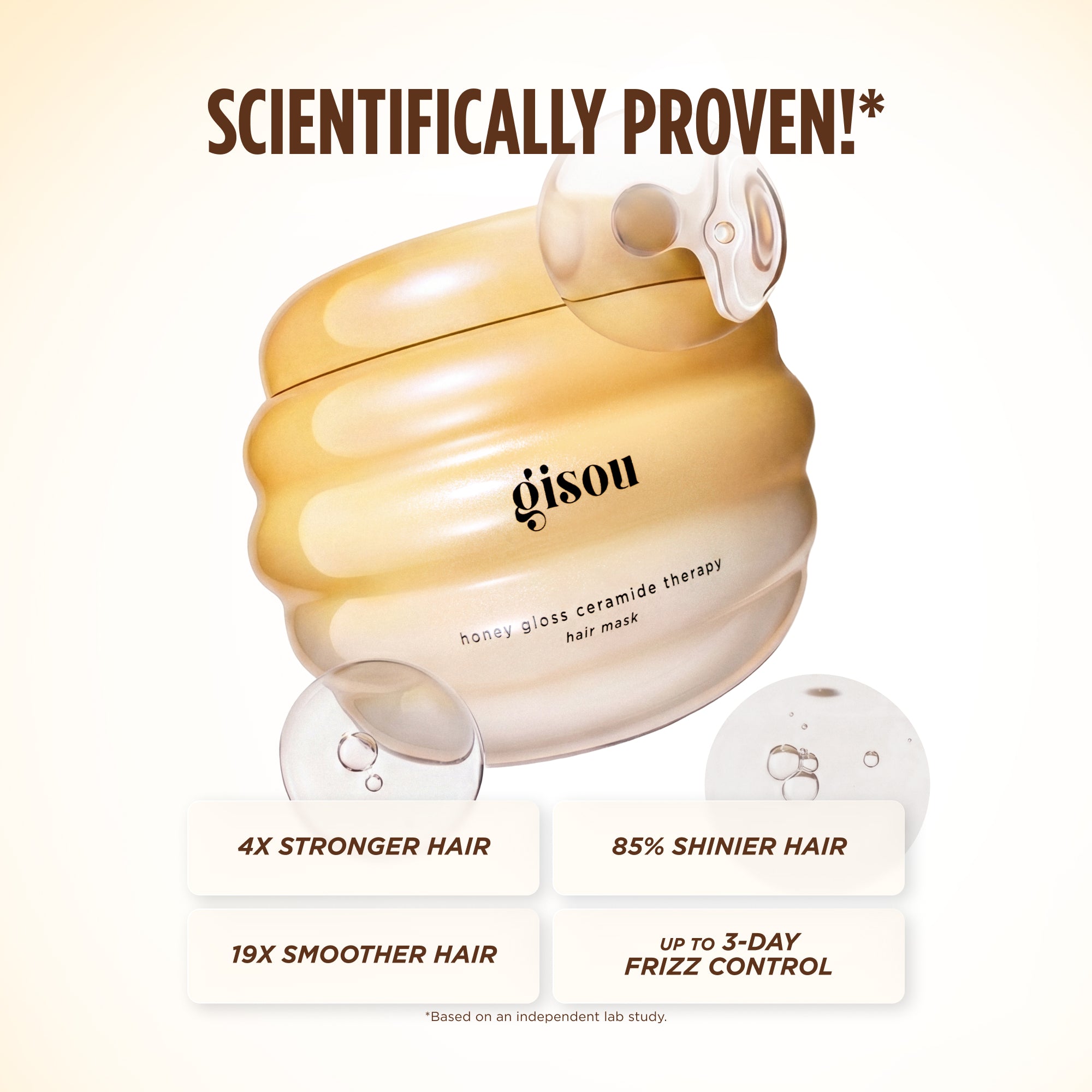Honey Gloss Ceramide Therapy Hair Mask | Gisou