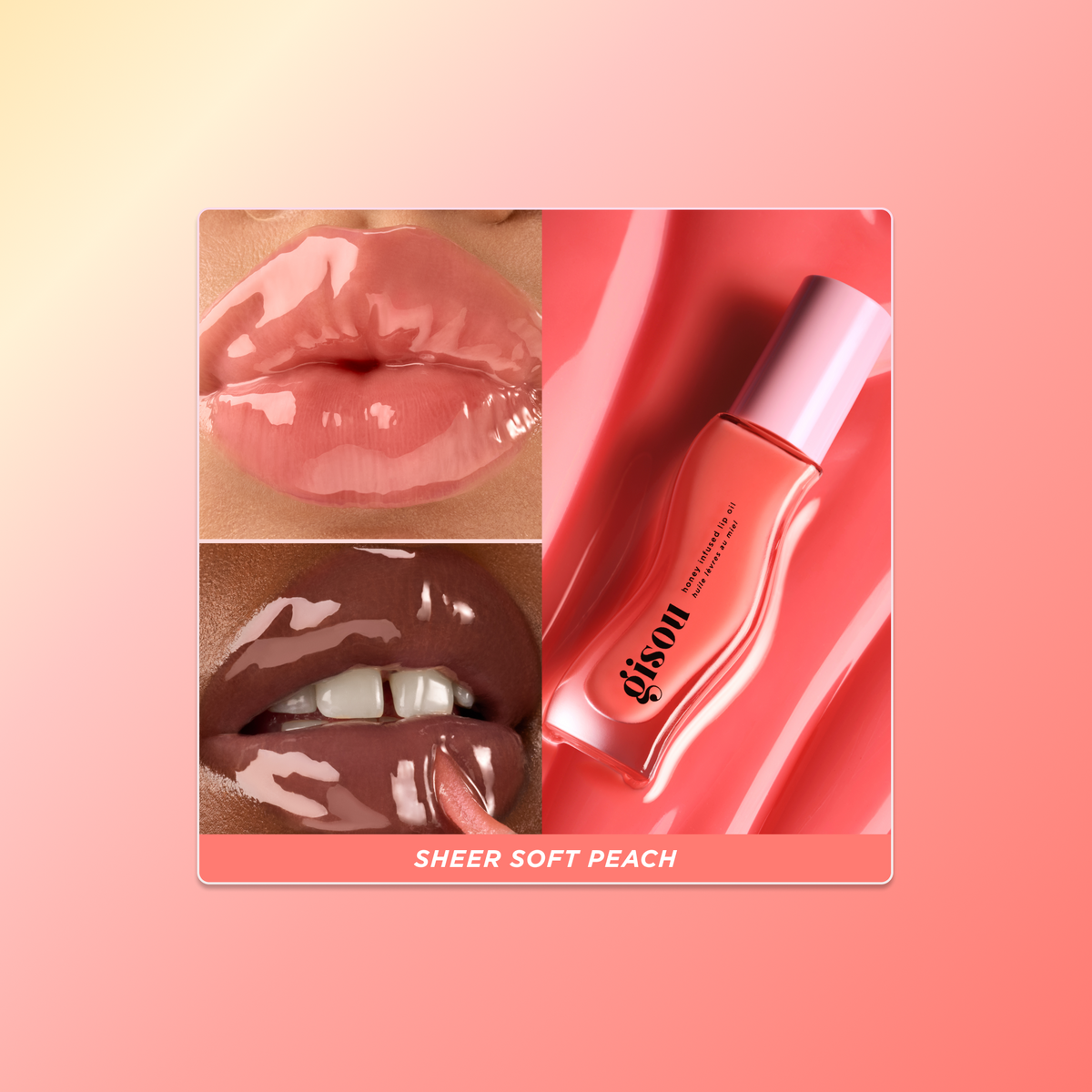 Honey Infused Lip Oil Pinks