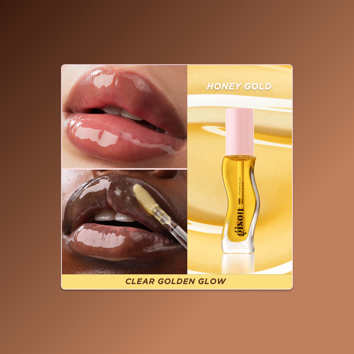 HONEY INFUSED LIP OIL Nudes (SAVE 33%)