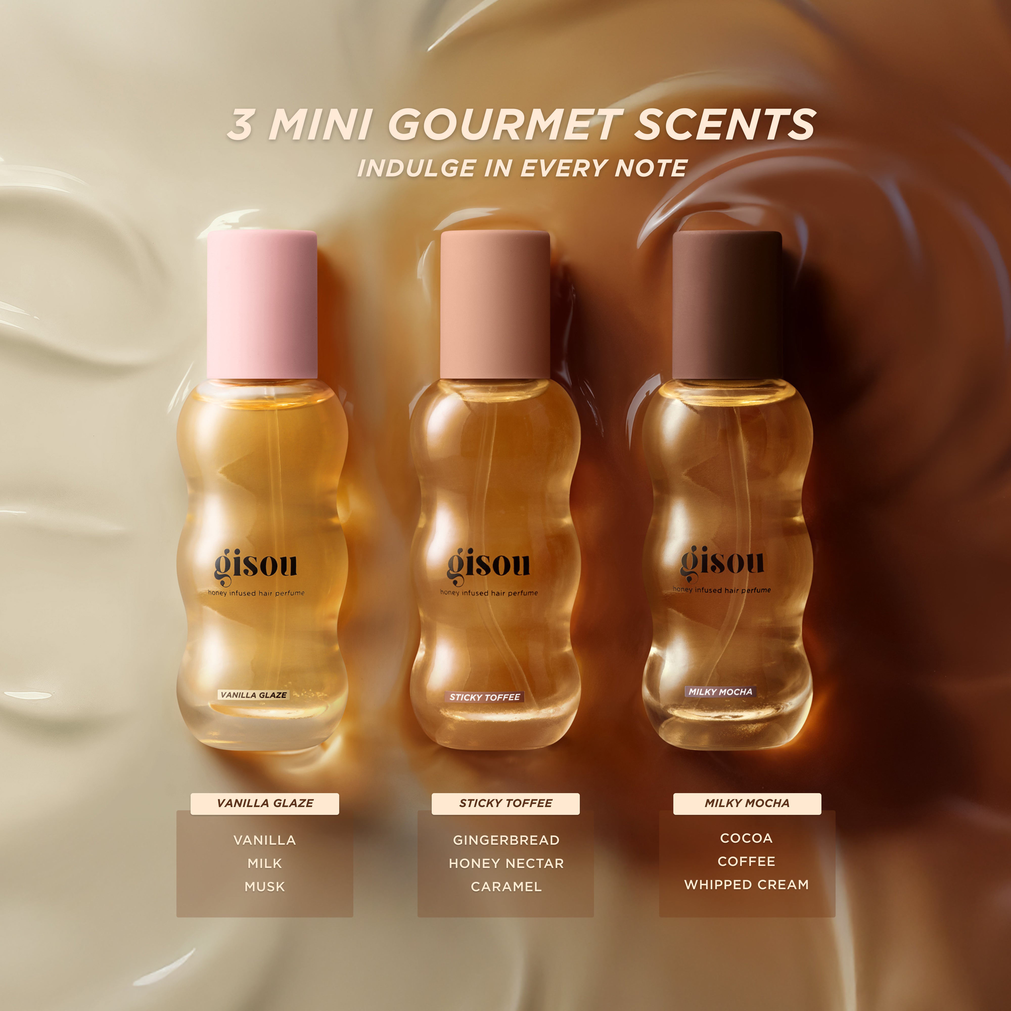 Glazed Scents Trio Bundle – Gisou EU