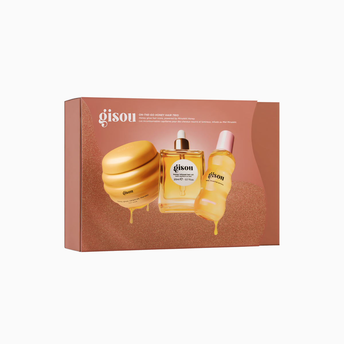 On-The-Go Honey Hair Trio