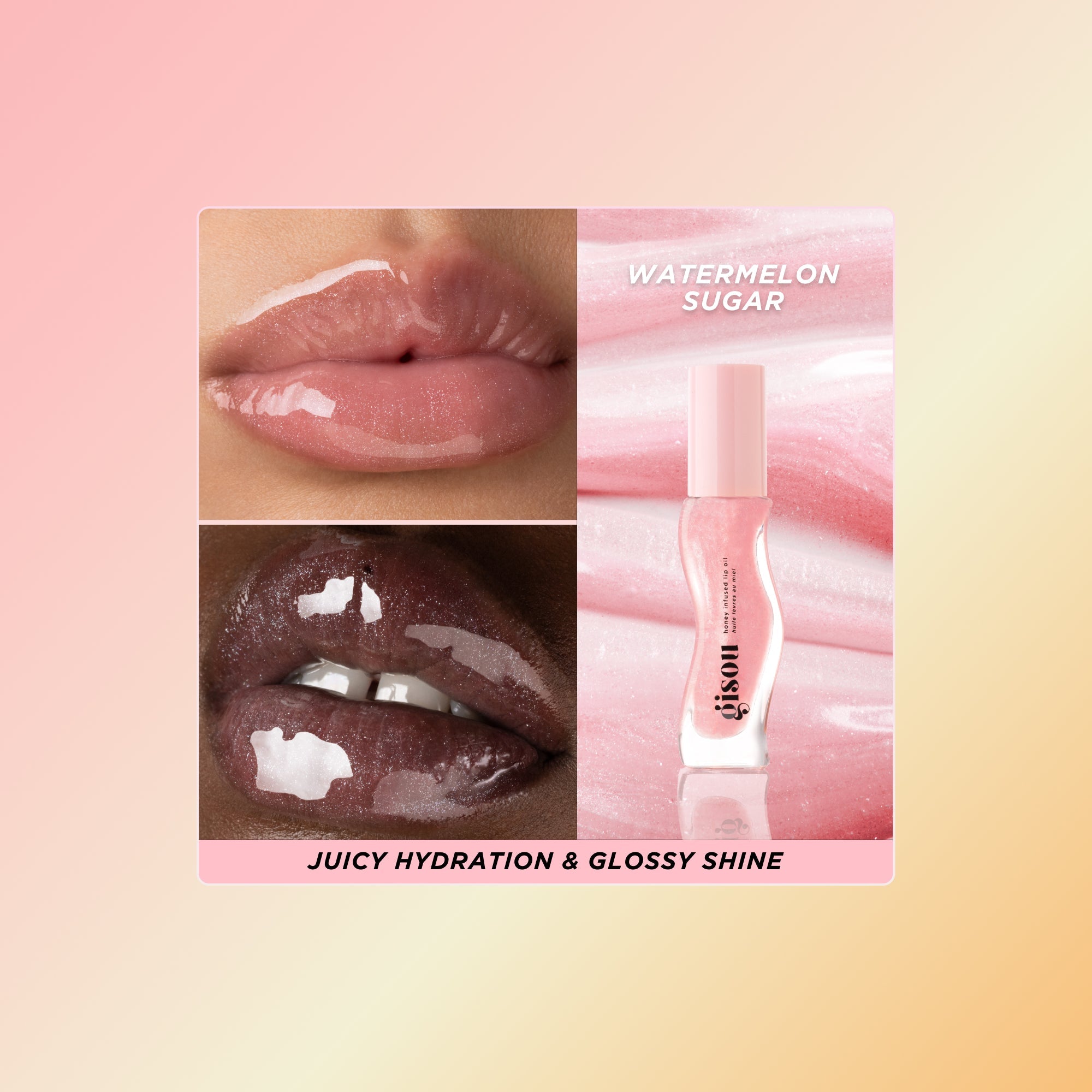 【新品・未使用】GISOU Honey Infusedリップオイル ラメ Honey Infused Lip Oil – Gisou EU