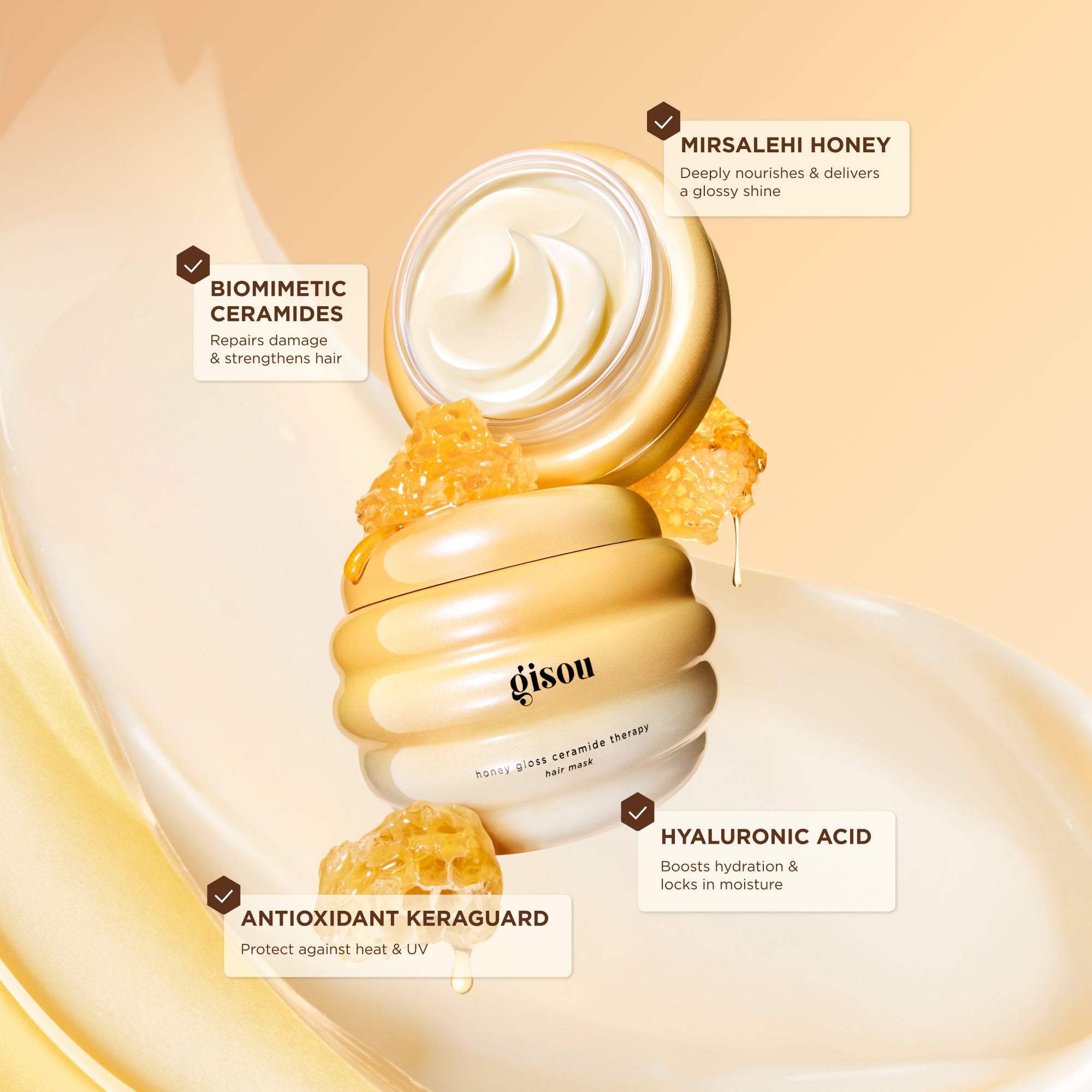 GISOU Honey Gloss Hydration Heroes セット Gisou Honey Gloss