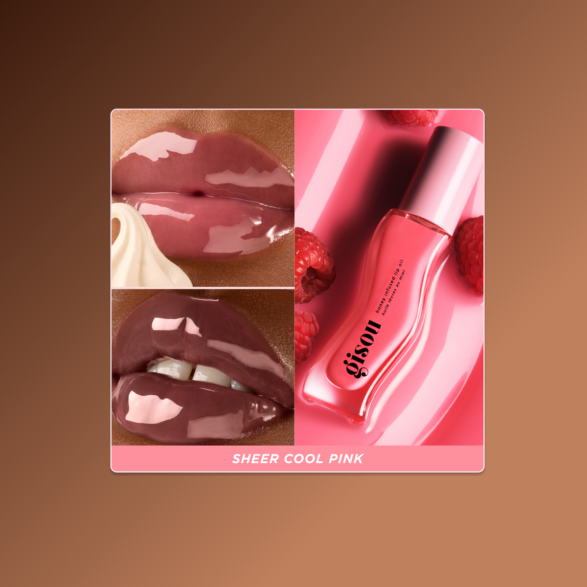 HONEY INFUSED LIP OIL Pinks (SAVE 33%)