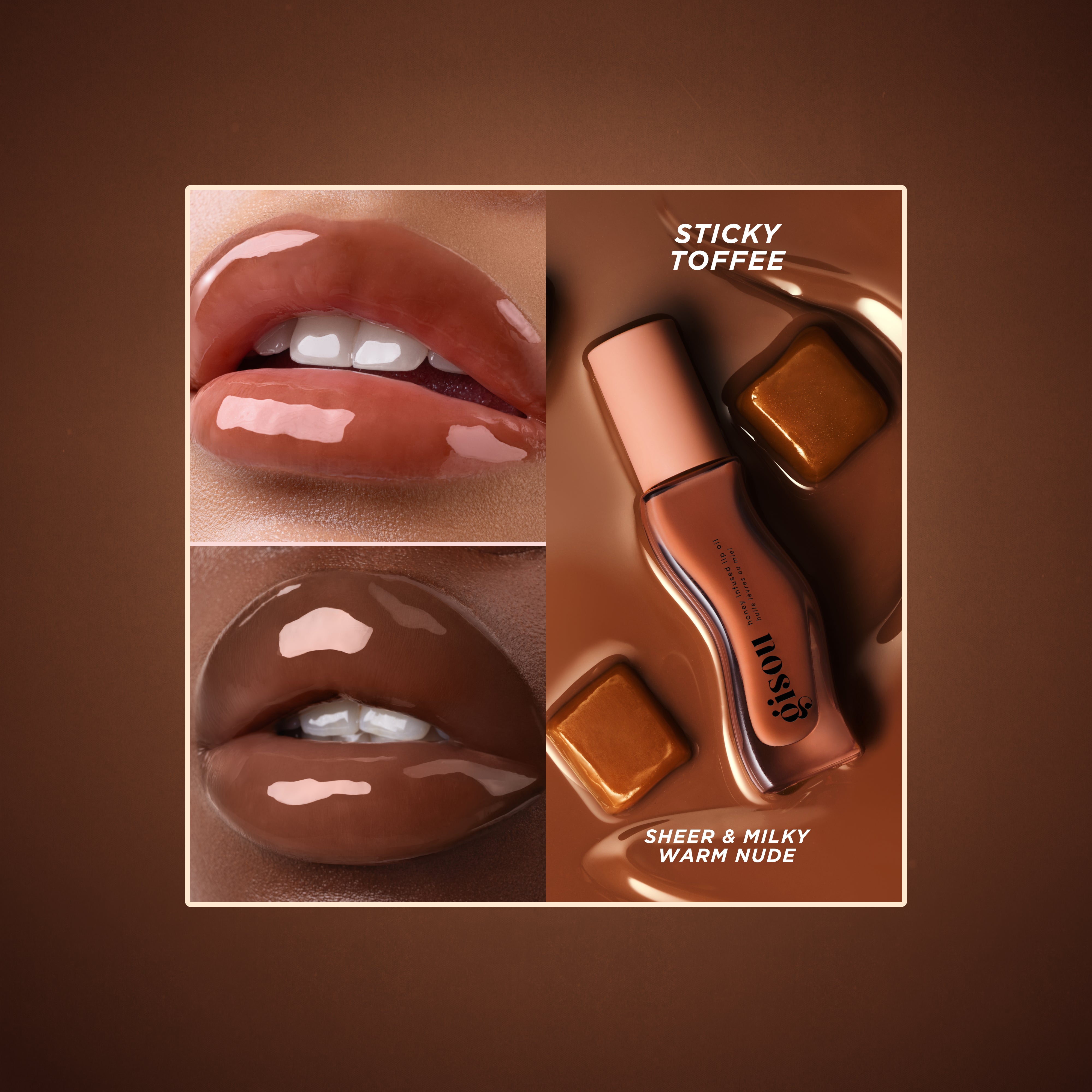 Honey Infused Lip Oil Fall Edition – Gisou EU