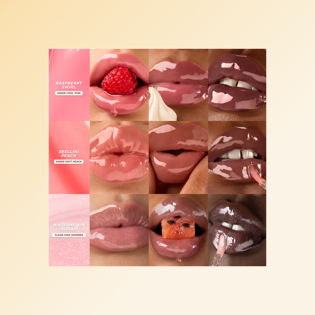 Honey Infused Lip Oil Pinks