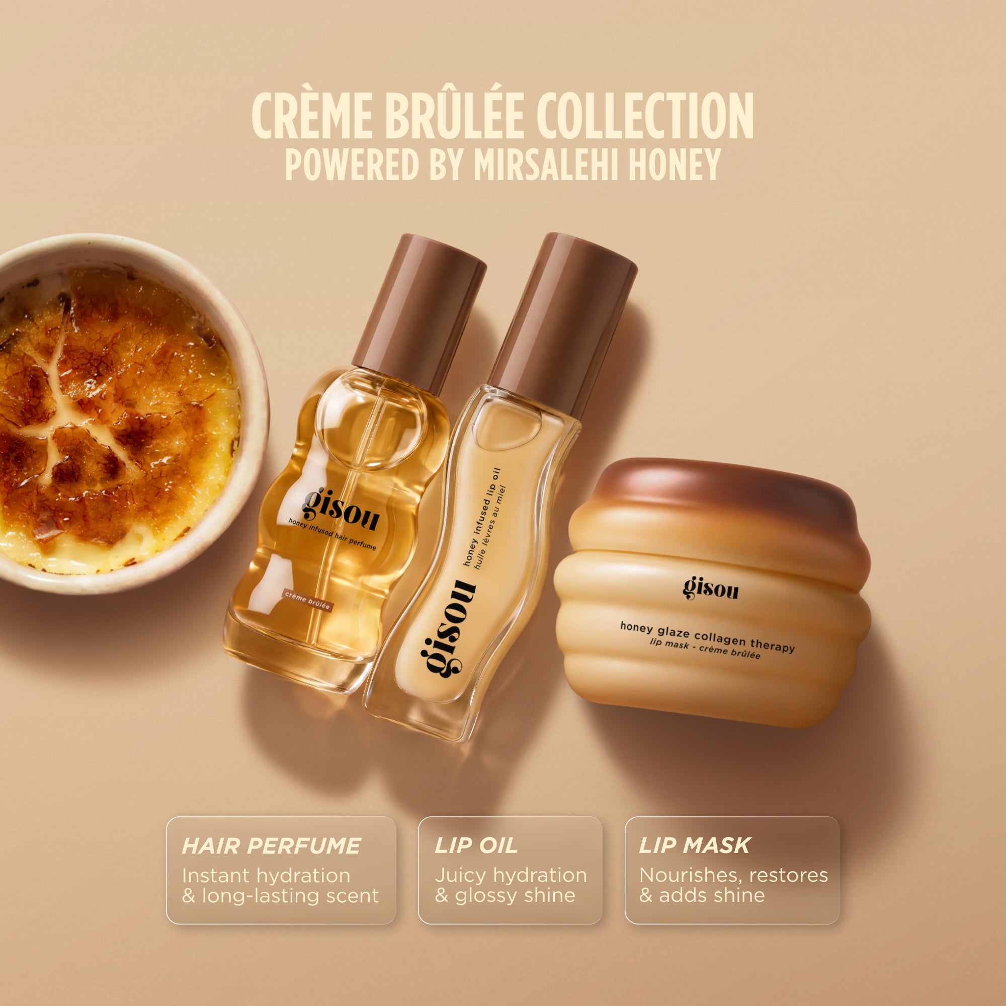 Honey Infused Lip Oil - Fall Collection | Gisou