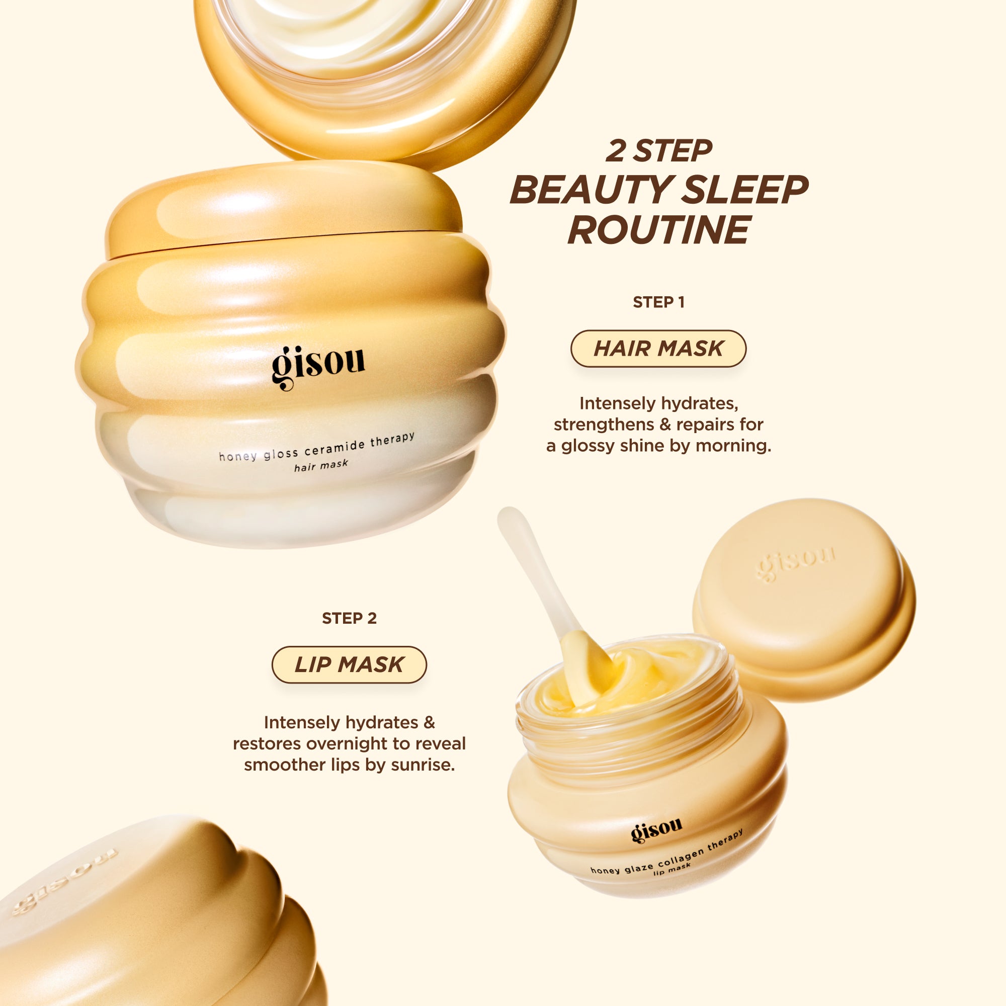 Hair & Lip Therapy Duo – Gisou EU