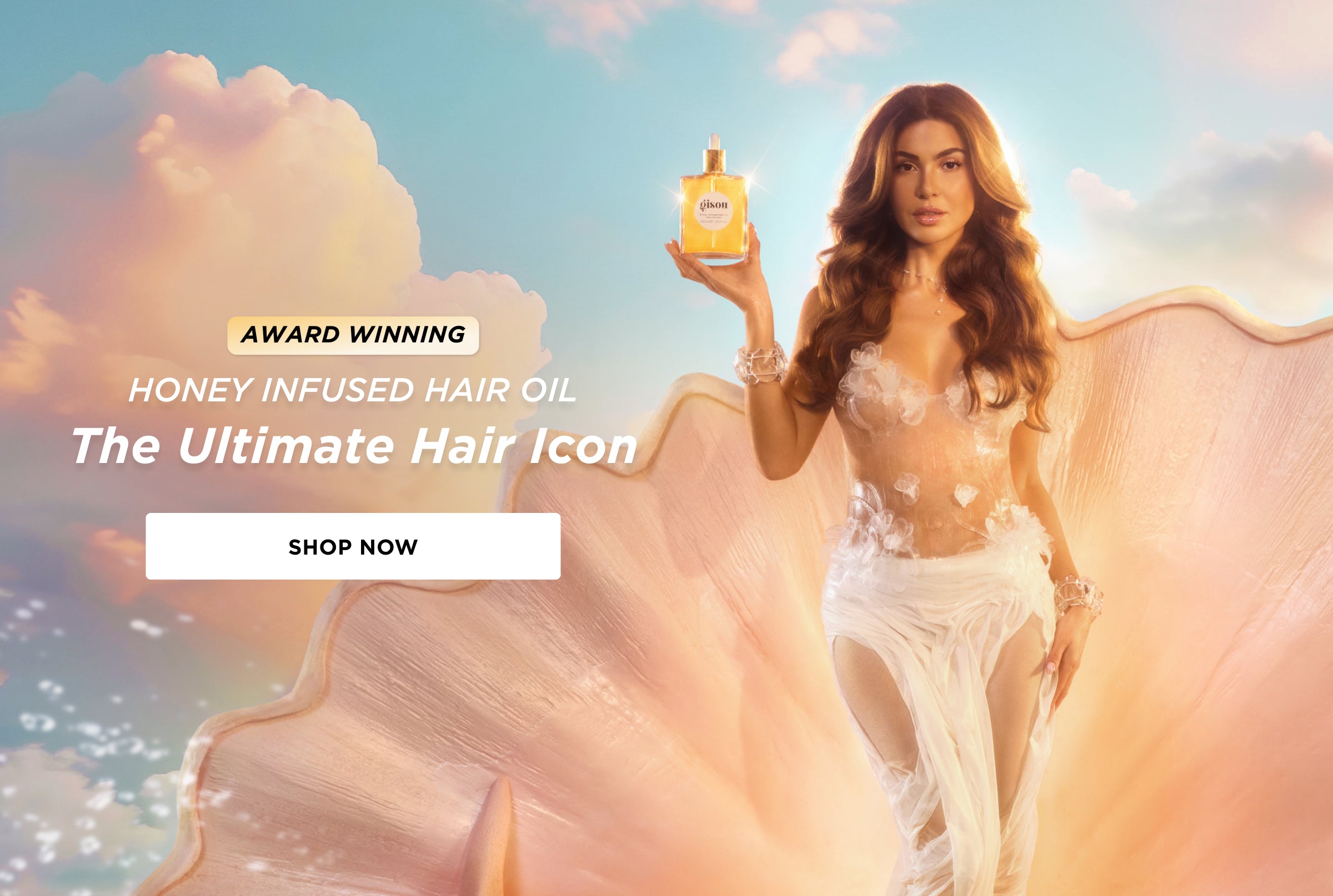 Beautiful Gisou Hair Background for Your Screen Beautiful Gisou Hair Background for Your Screen