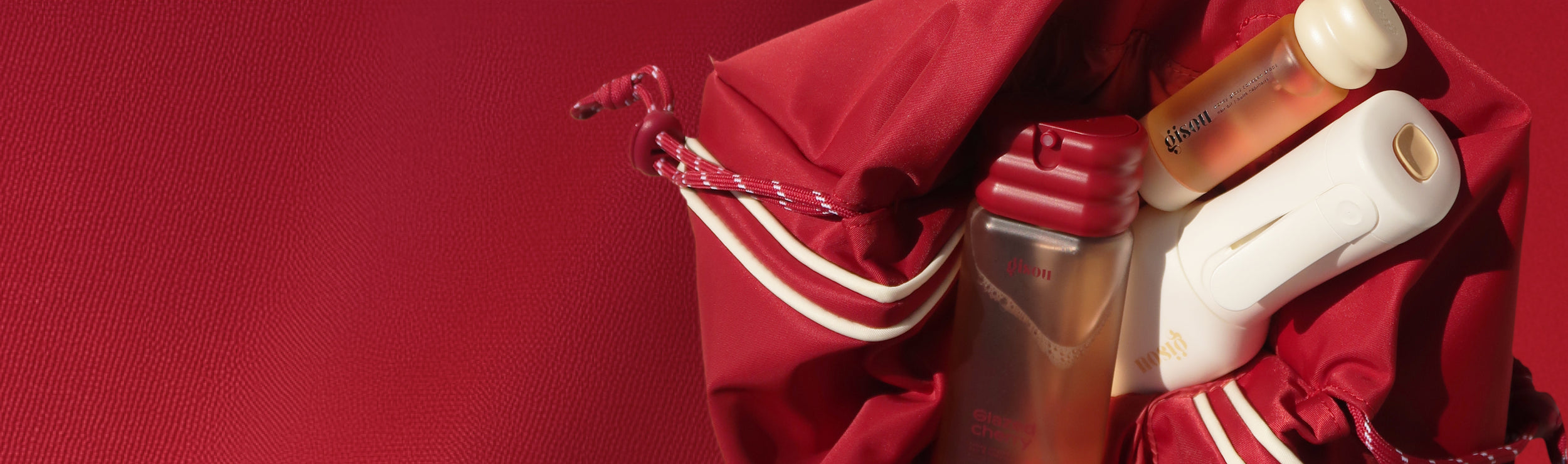 FREE GLAZED CHERRY BEAUTY POUCH