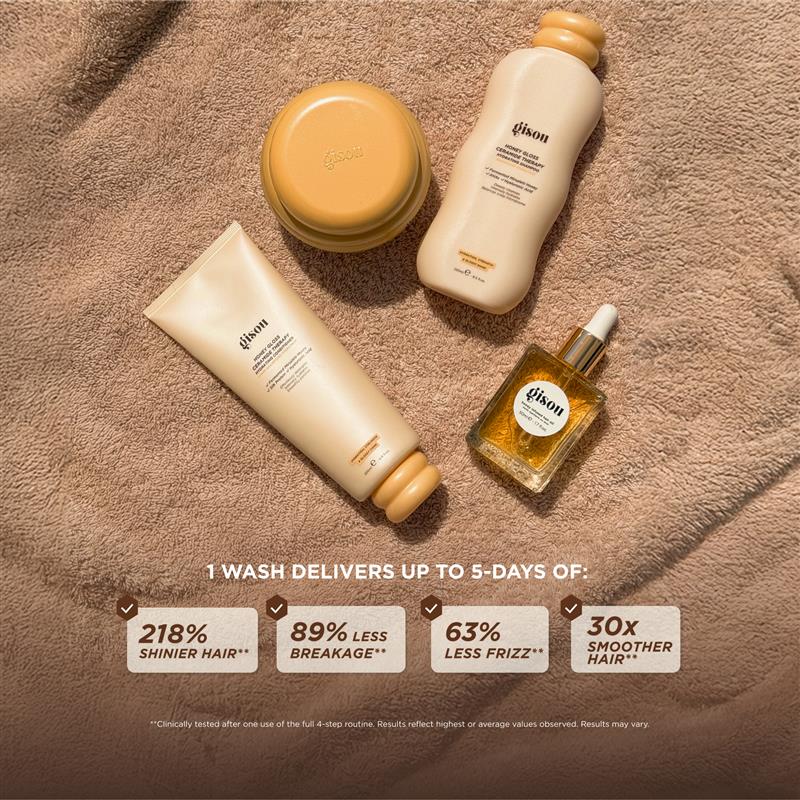 Honey Gloss Hair Routine