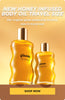 Two bottles of Body Oil, the original size and the travel size