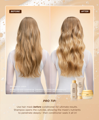 Honey Gloss Hair Routine - Benefit 3