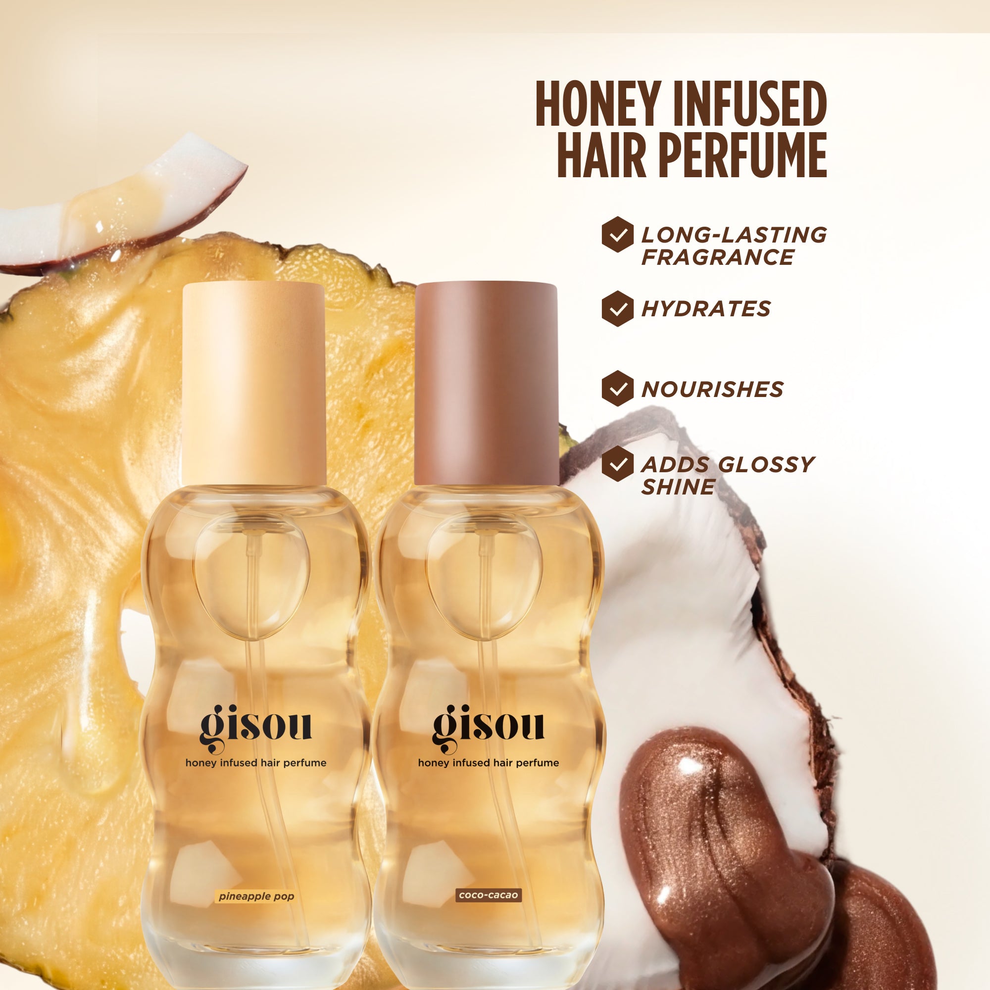 Honey Infused Hair Perfume Limited Edition – Gisou EU
