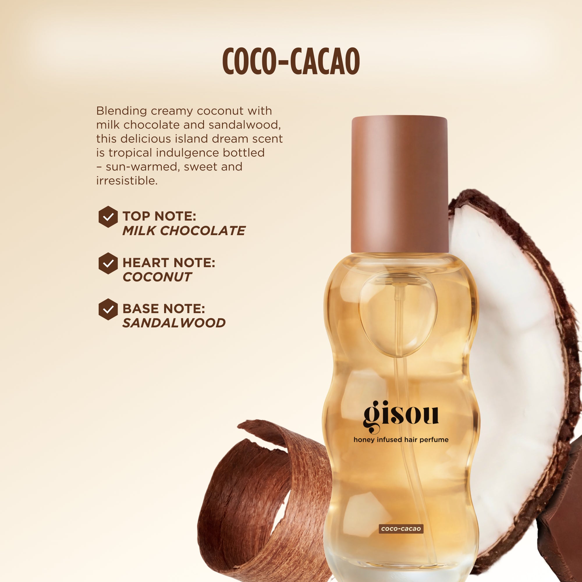 GISOU ハニーインフューズドヘアパフューム 50ml Honey Infused Hair