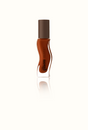 Gisou Honey Infused Lip Oil in Cherry Choco, a deep chocolate-cherry shade, on a white background.