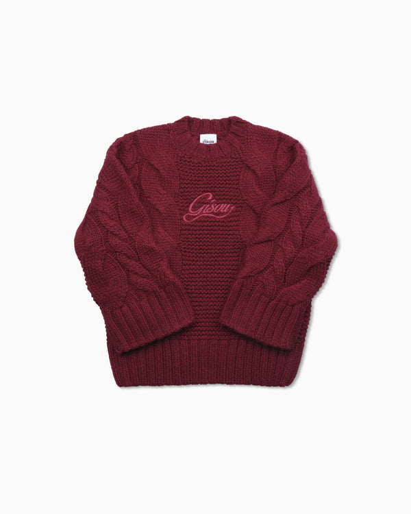 The Gisou Holiday Sweater - Cherry