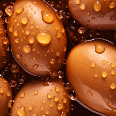Close-up of an Argan Oil ingredient.