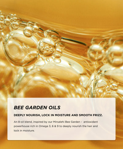 INGREDIENTS_MIRSALEHI_BEE_GARDEN__OIL_BLEND Hair Oil Duo