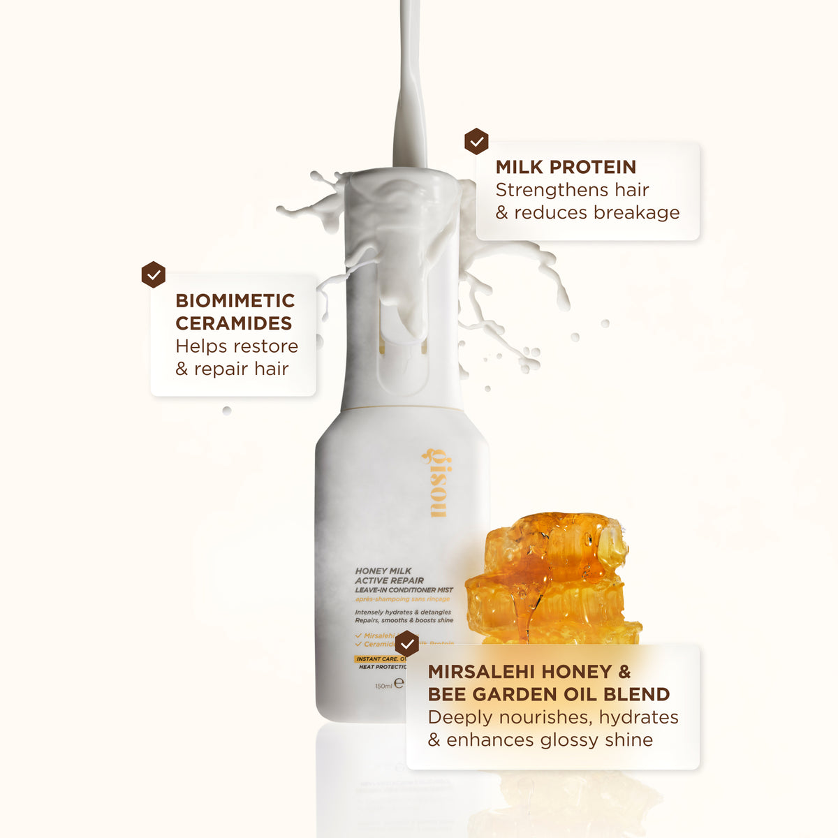 Honey Milk Active Repair Leave-In Conditioner Mist
