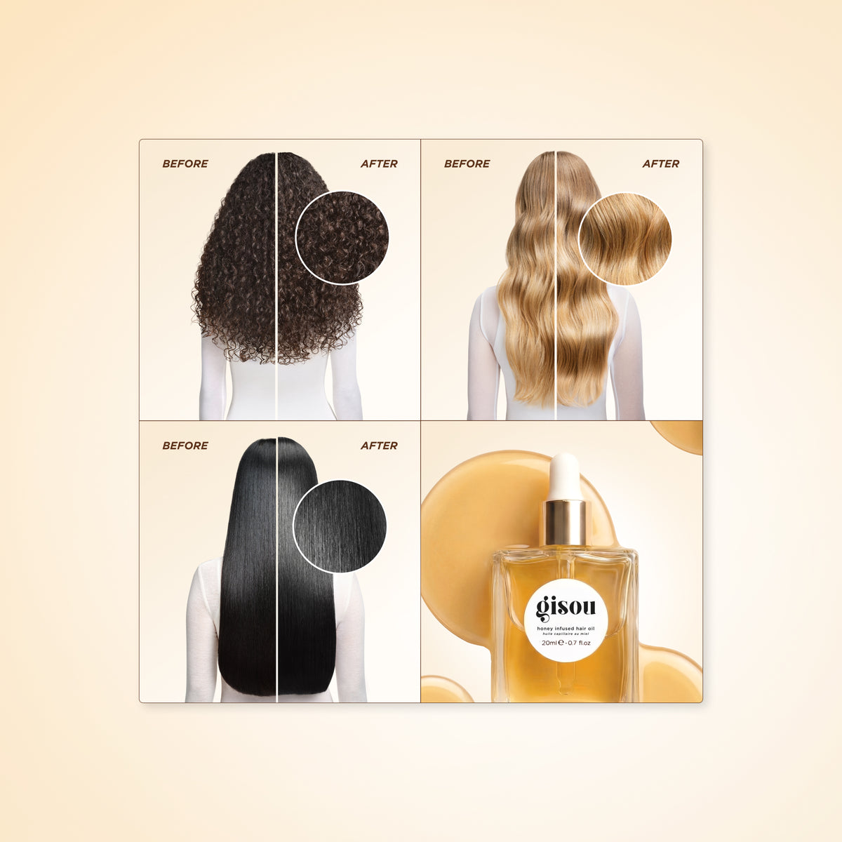 Honey Infused Hair Oil