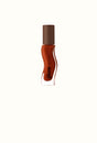 Gisou Honey Infused Lip Oil in Cherry Chocolate on white.