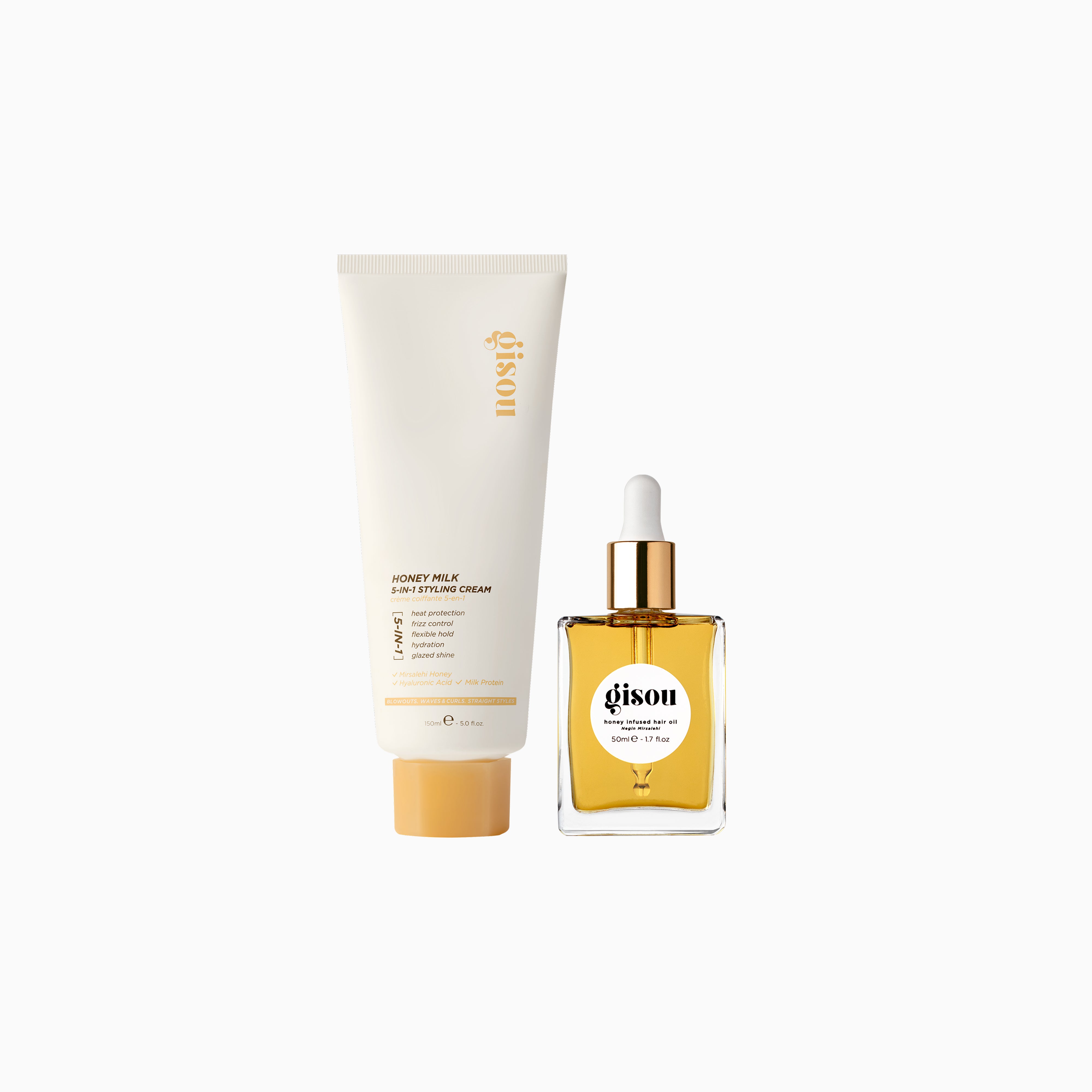 GISOU Honey Gloss Hydration Heroes セット Gisou - Honey Gloss Hydration Heroes Hair Value Set – Izzat