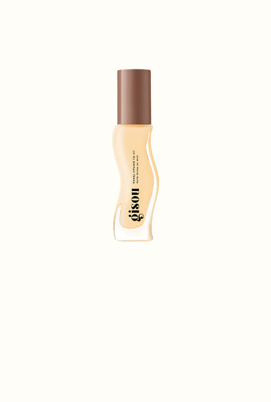Gisou Crème Brûlée Honey Infused Lip Oil bottle