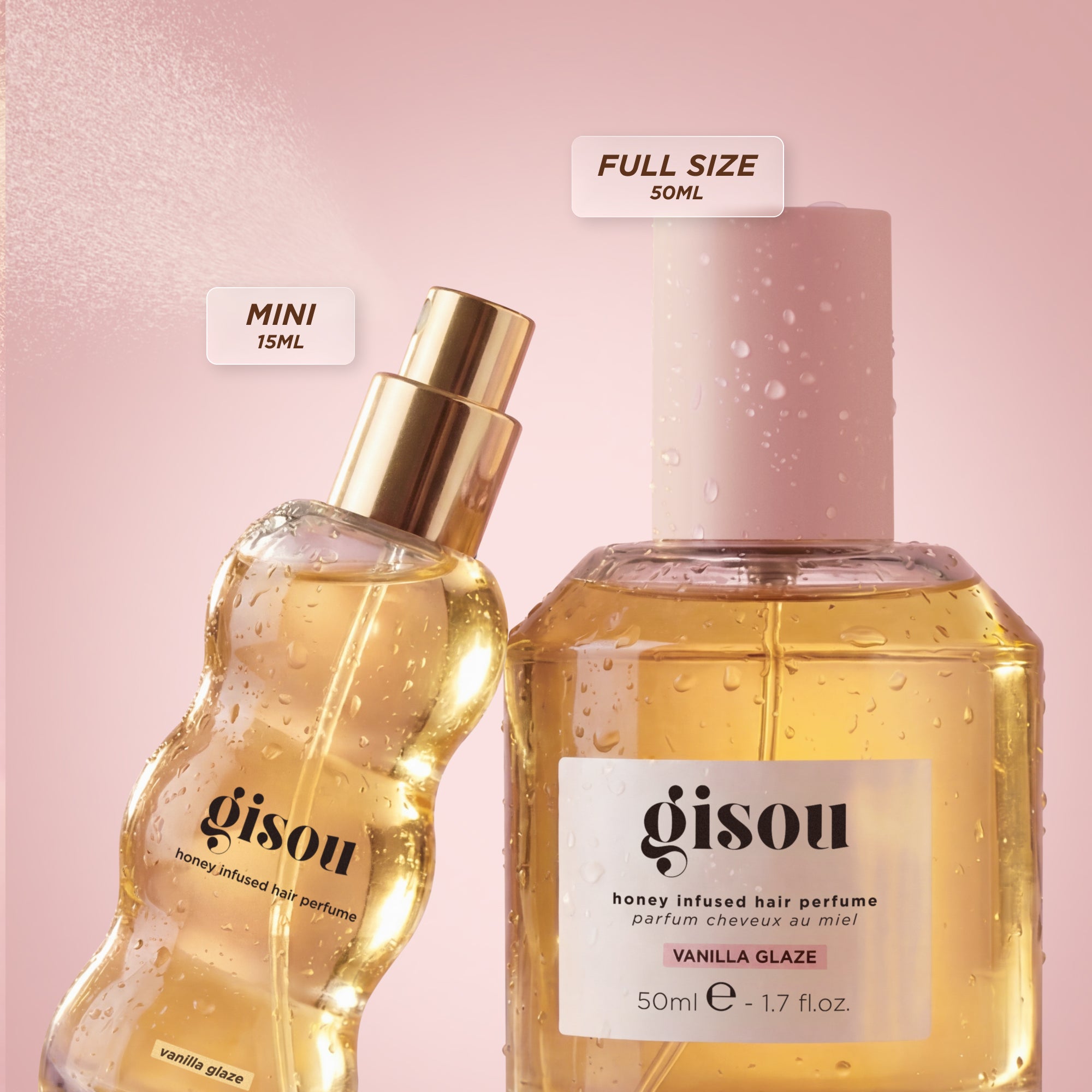 Honey Infused Hair Perfume Vanilla Glaze – Gisou EU