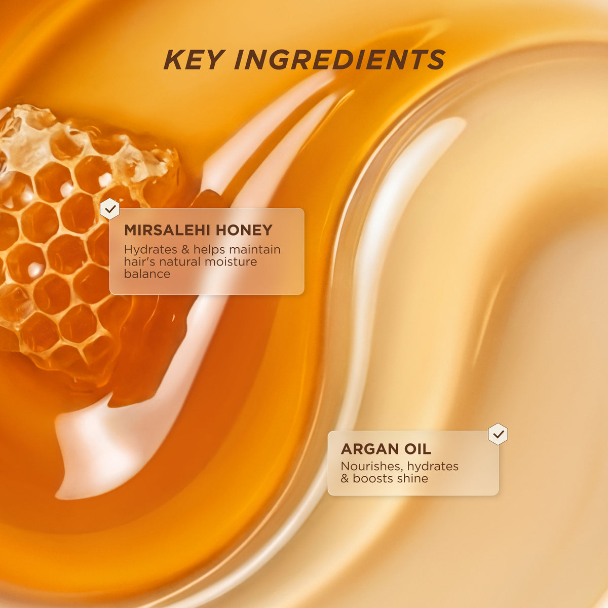 Honey Infused Hair Perfume Vanilla Glaze