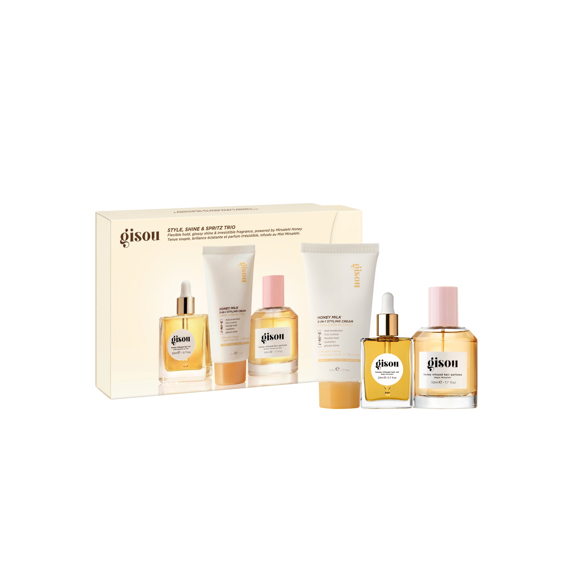 Style, Shine & Spritz Trio – Gisou EU
