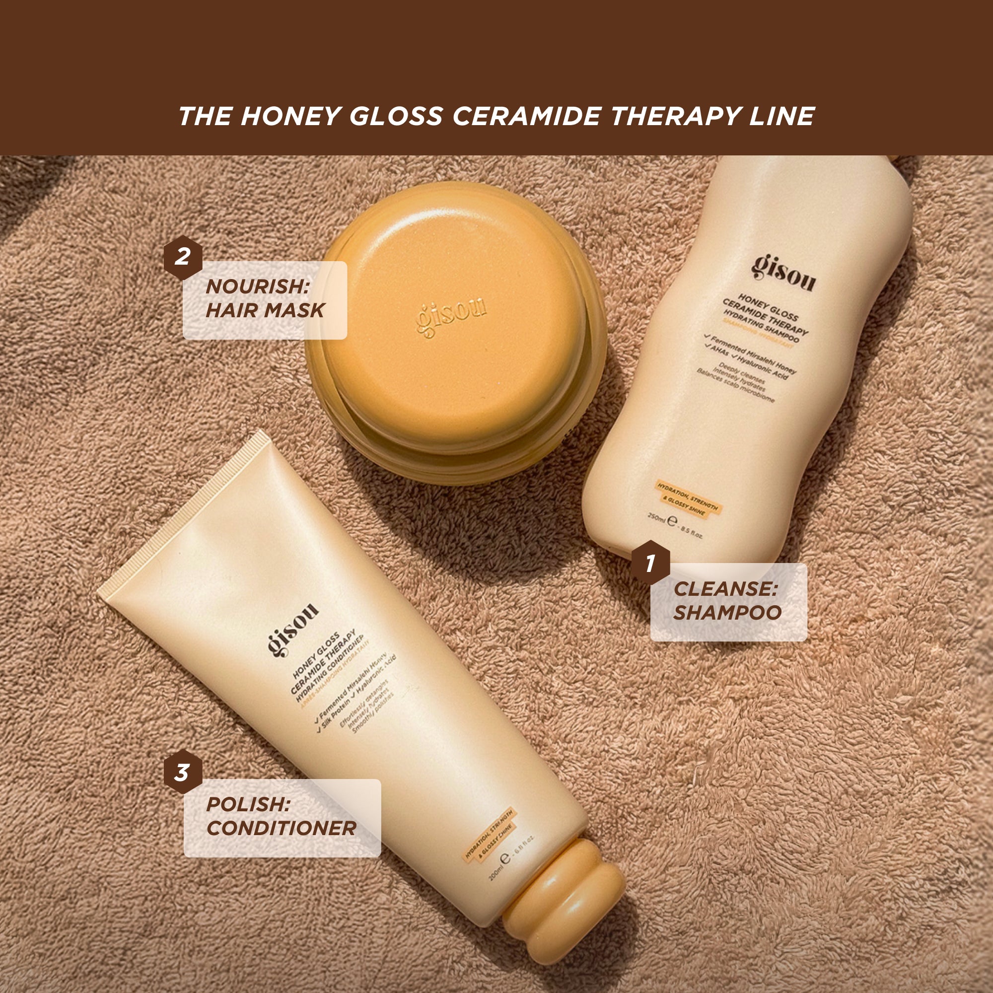 Hair Therapy Trio – Gisou EU