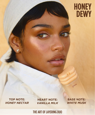 How to use - The Art of Layering Honey Dewy 1