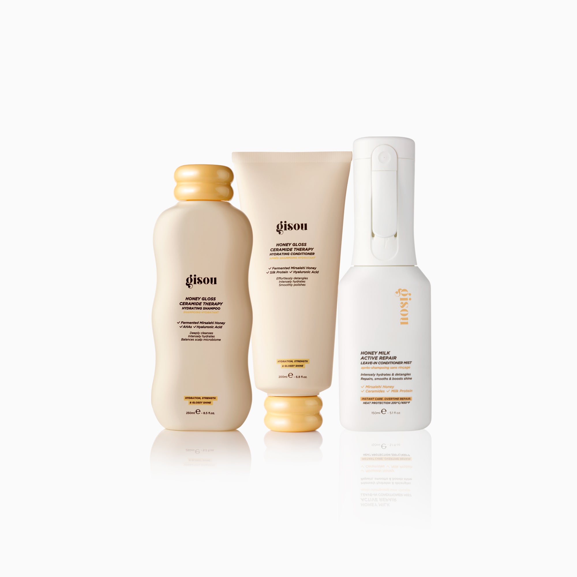 Honey Glow Haircare Trio – Gisou EU