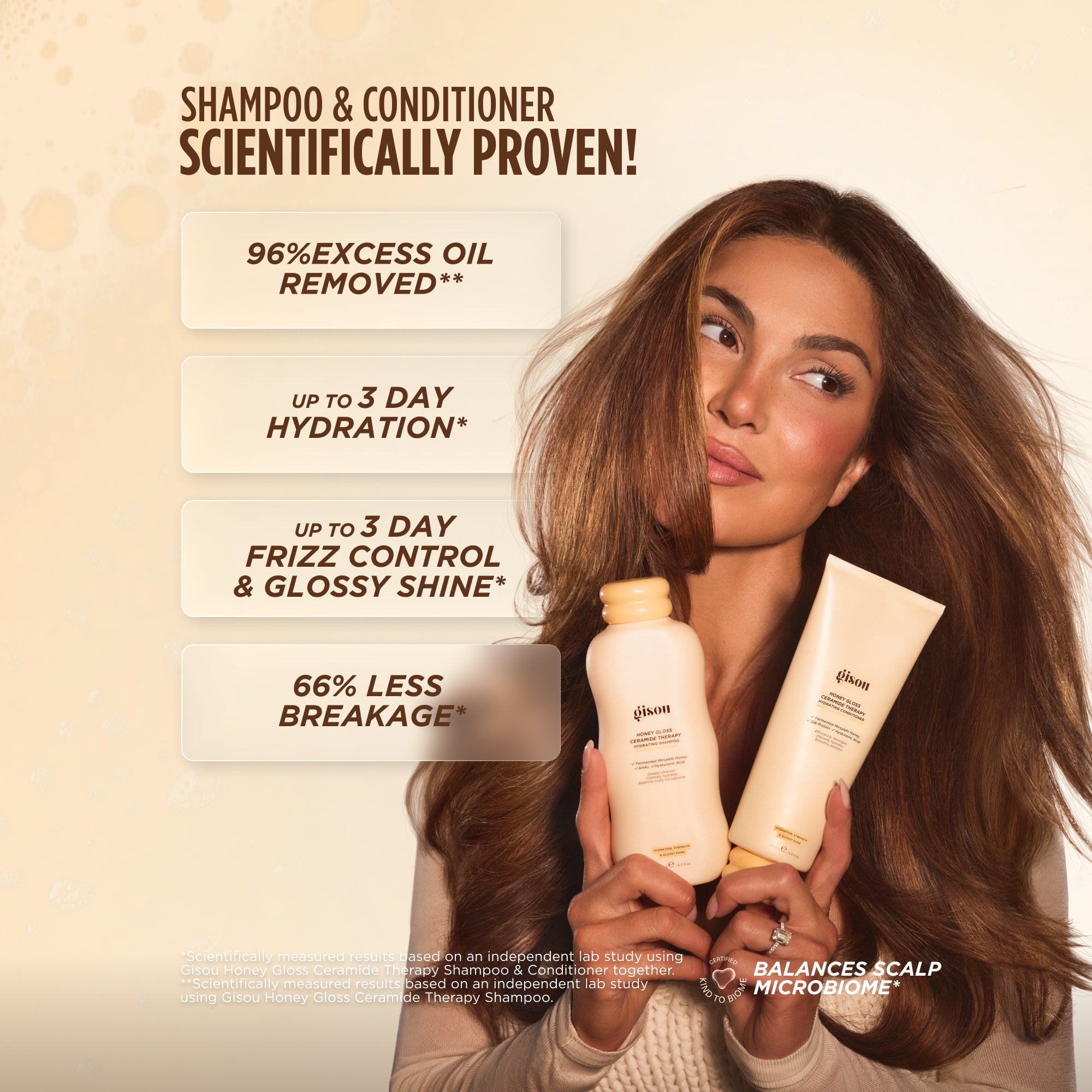 Honey Glow Haircare Trio – Gisou EU